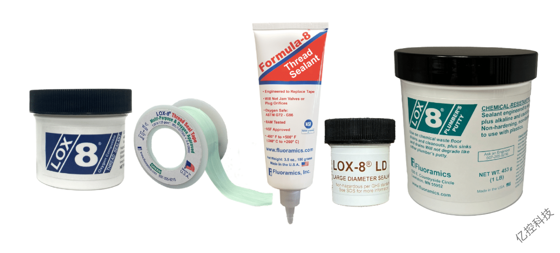 LOX-8系列螺纹密封剂和润滑剂